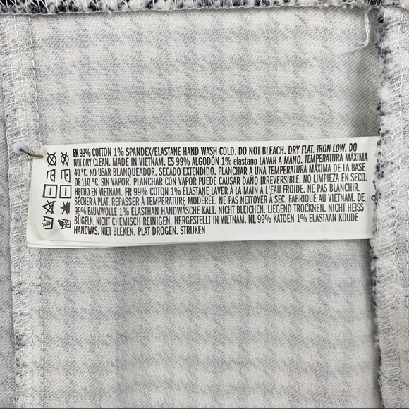 Houndstooth Zipper Front Black and White Body Con Mini Skirt by Forever 21 - Picture 9 of 12